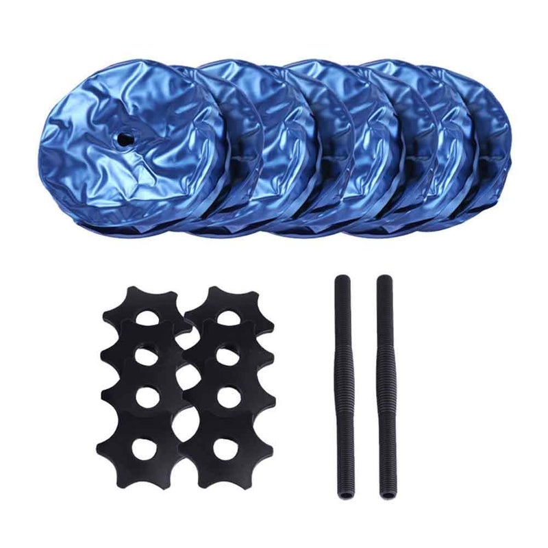 CfoPiryx 2Pcs/Set Portable Adjustable Water-Filled Dumbbell, Eco-Friendly Fitness Equipment Set for Arm Muscle Training for Home Gym Office - Image 2